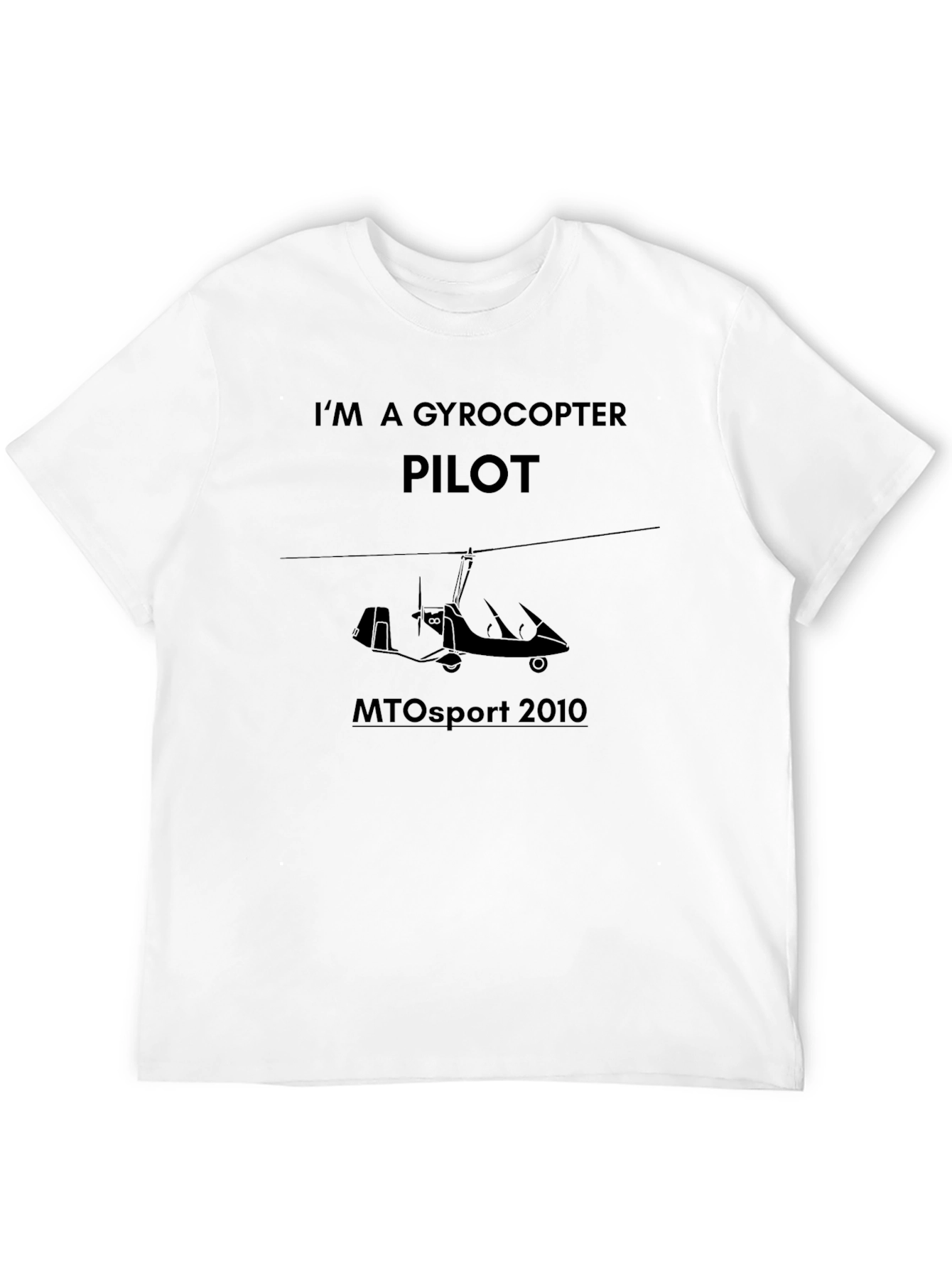 Gyrocopter Pilot T-Shirt - Aviation Enthusiast Tee