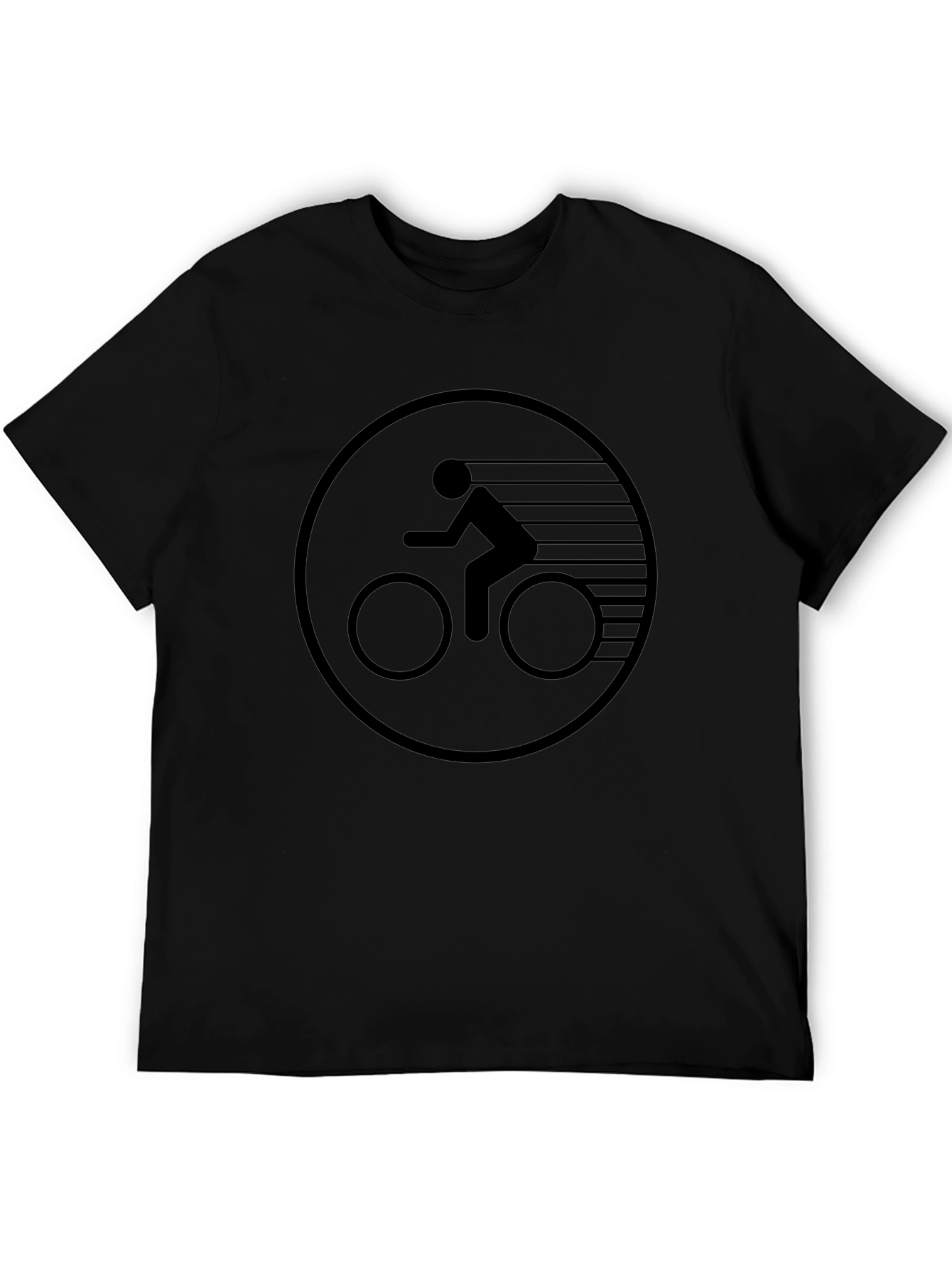 Black Bike Graphic T-Shirt