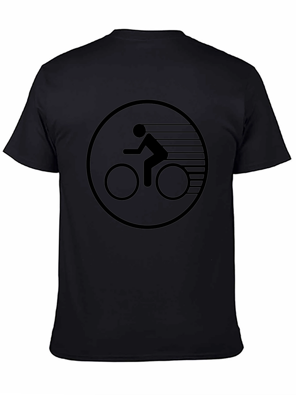 Black Bike Graphic T-Shirt