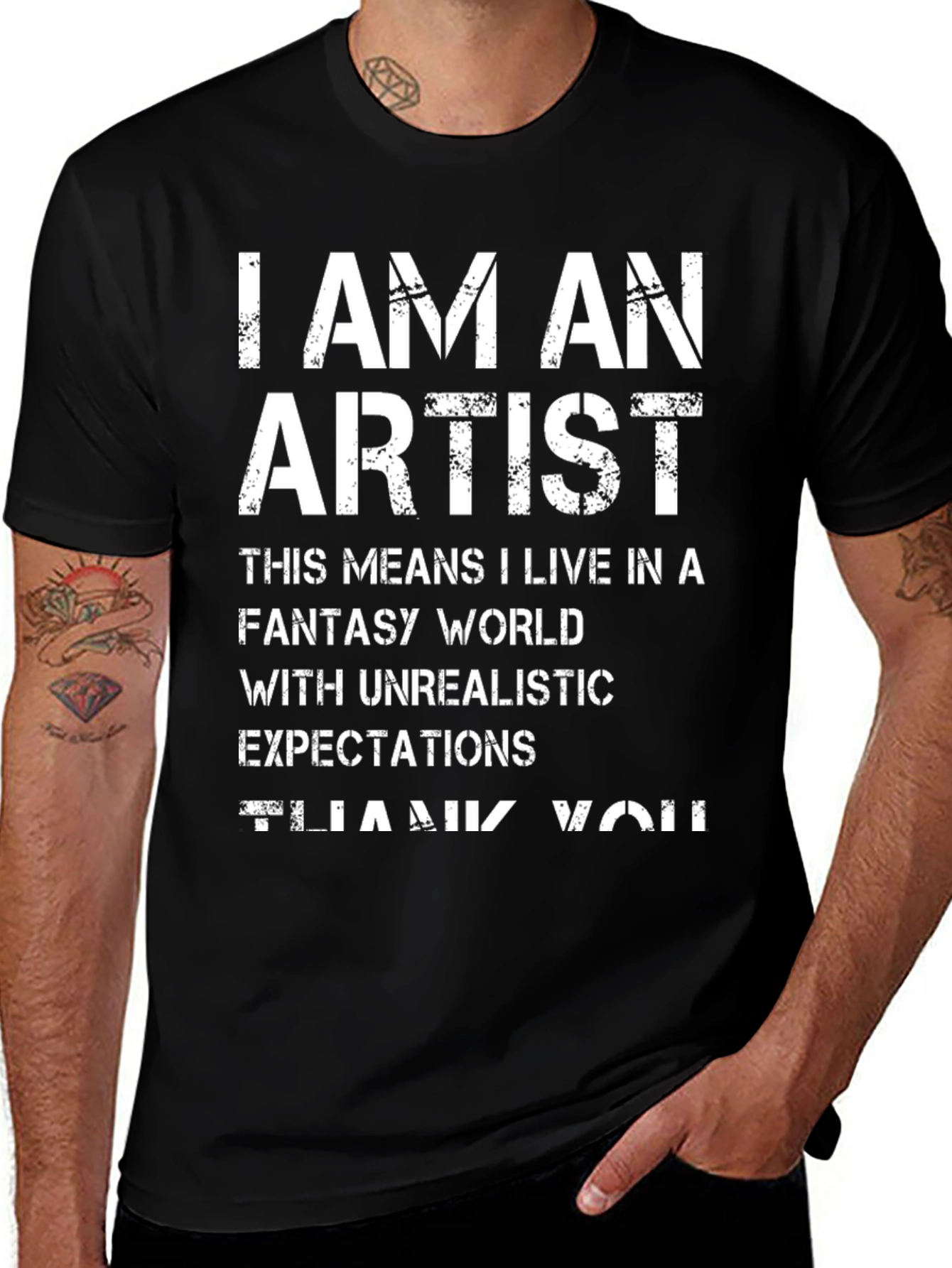 I AM AN ARTIST Graphic Tee