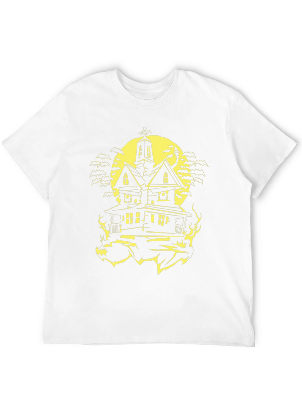 Halloween Haunted House T-Shirt - Spooky Season Tee