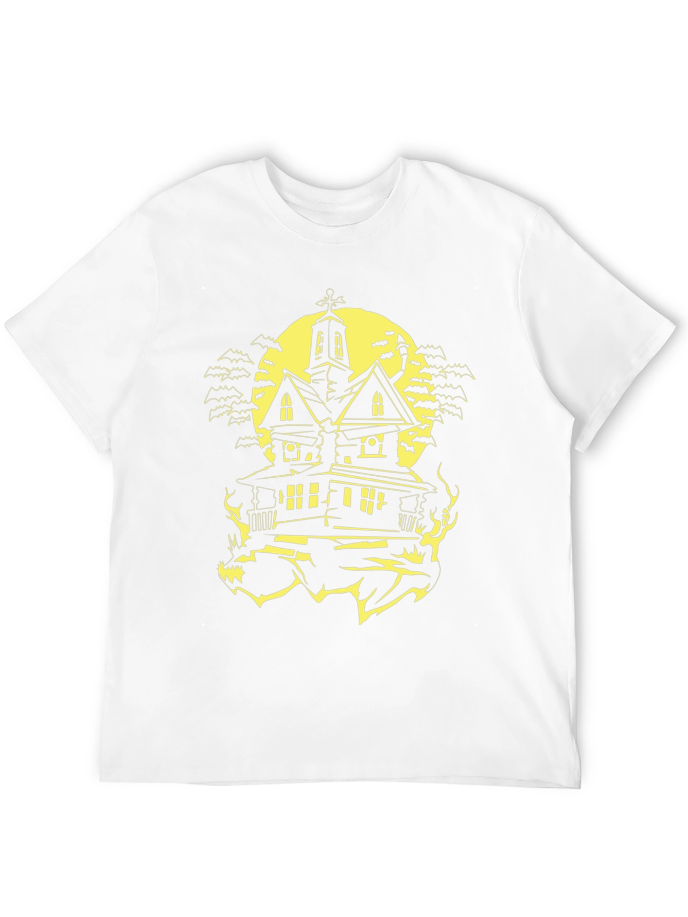 Halloween Haunted House T-Shirt - Spooky Season Tee
