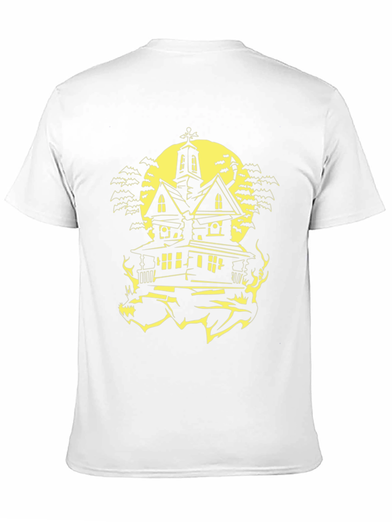 Halloween Haunted House T-Shirt - Spooky Season Tee