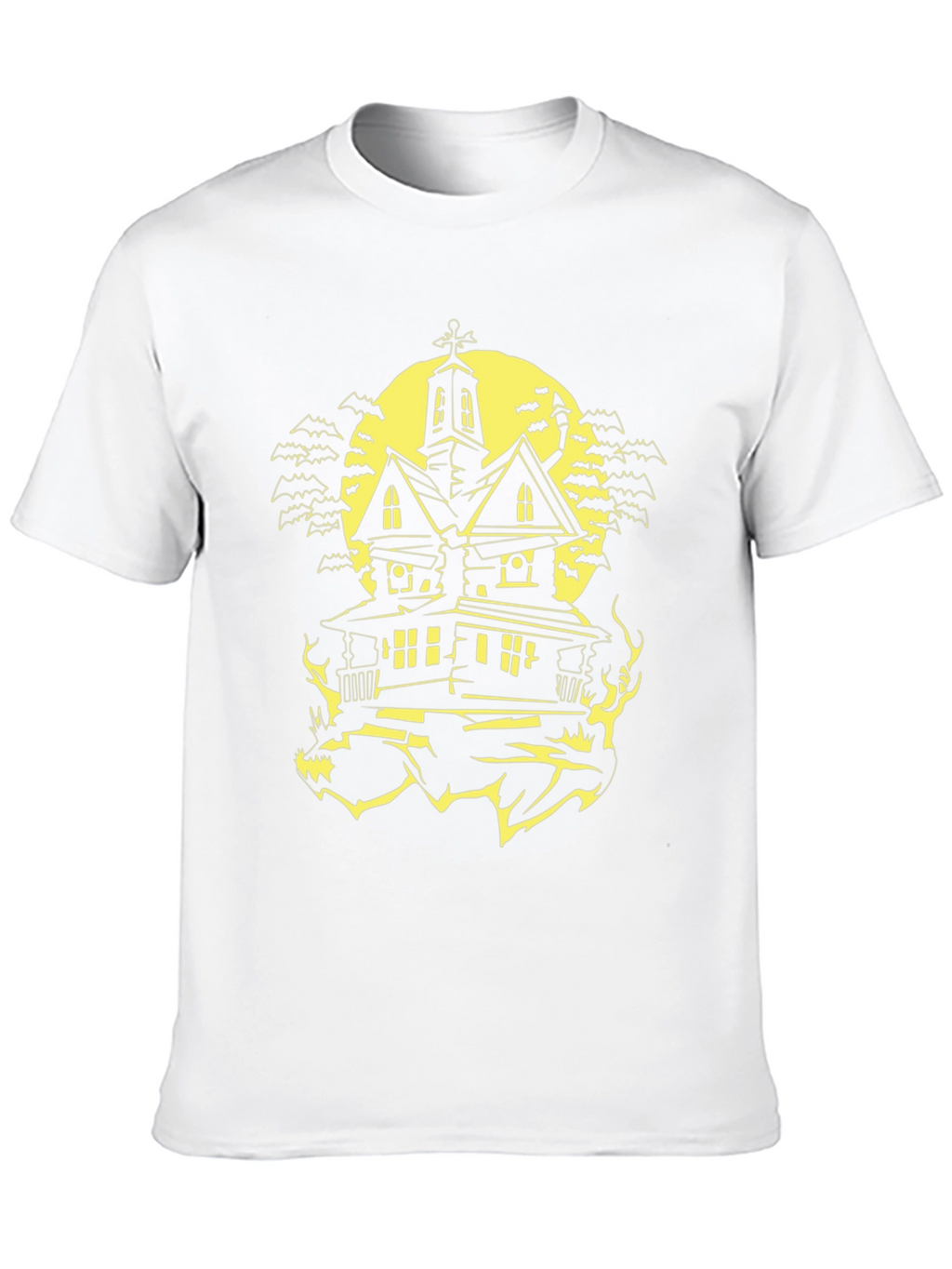 Halloween Haunted House T-Shirt - Spooky Season Tee