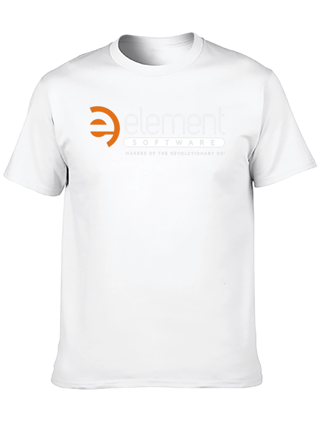 Element Software Black T-Shirt - Revolutionary OS