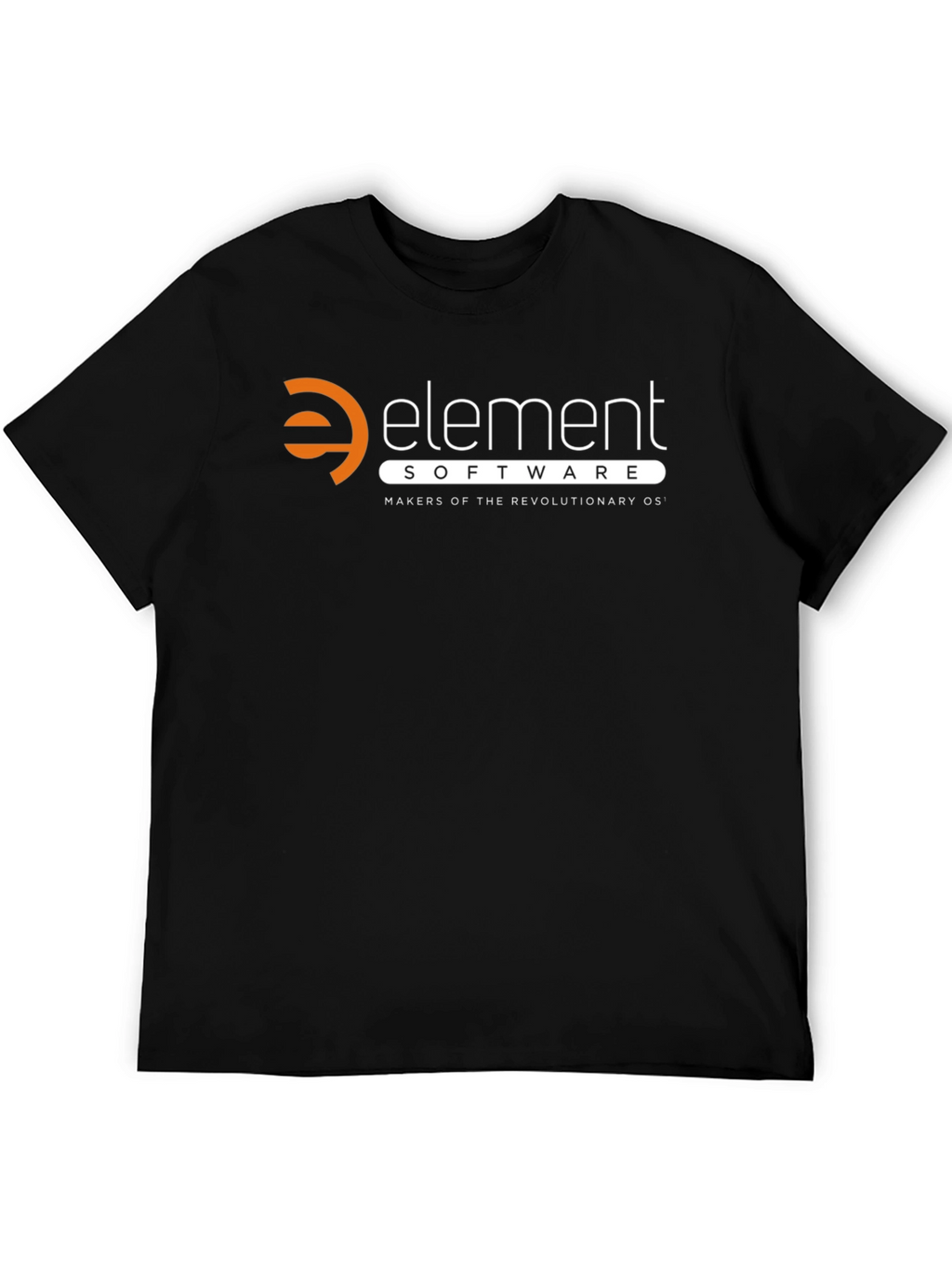 Element Software Black T-Shirt - Revolutionary OS
