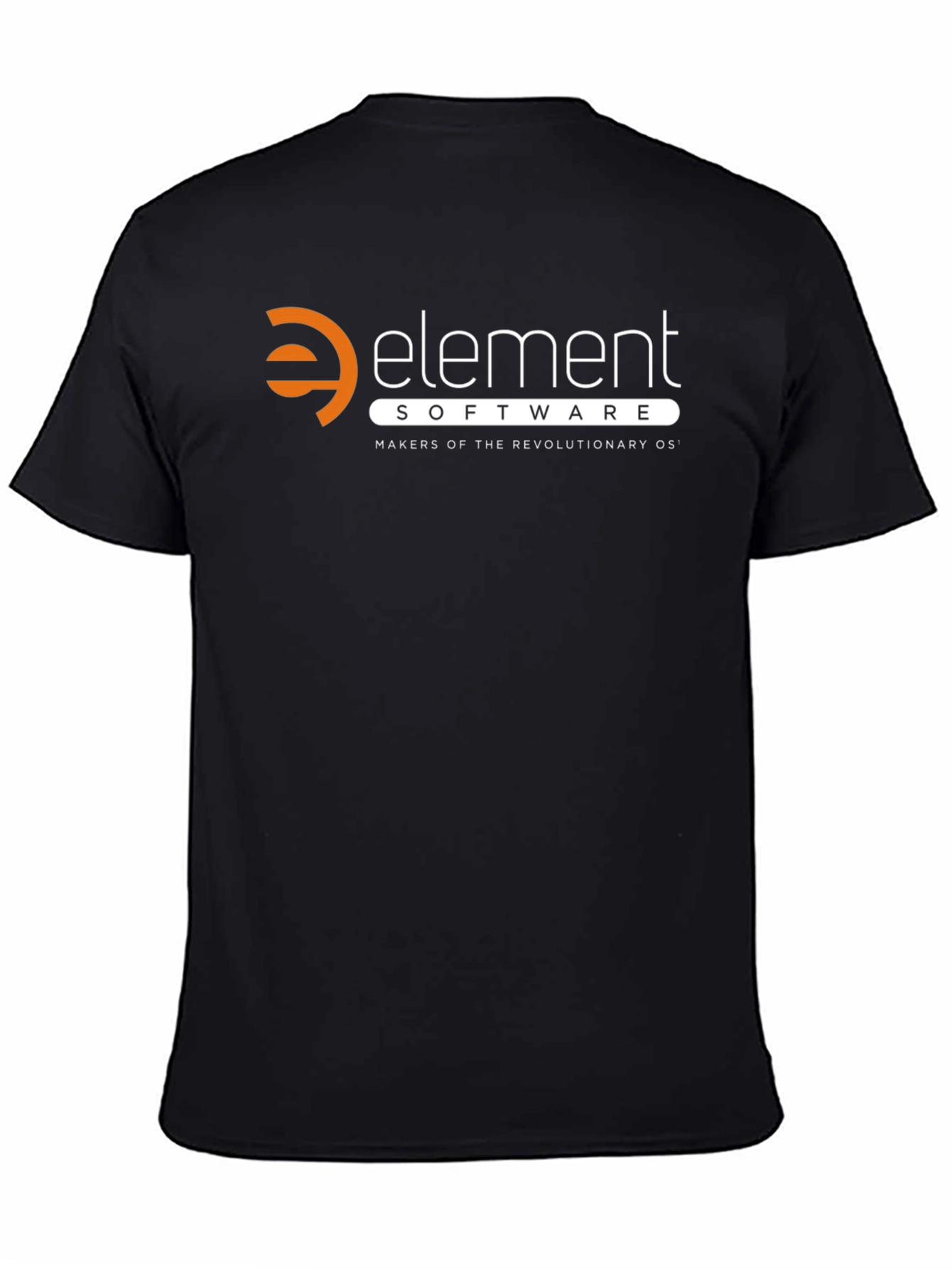 Element Software Black T-Shirt - Revolutionary OS