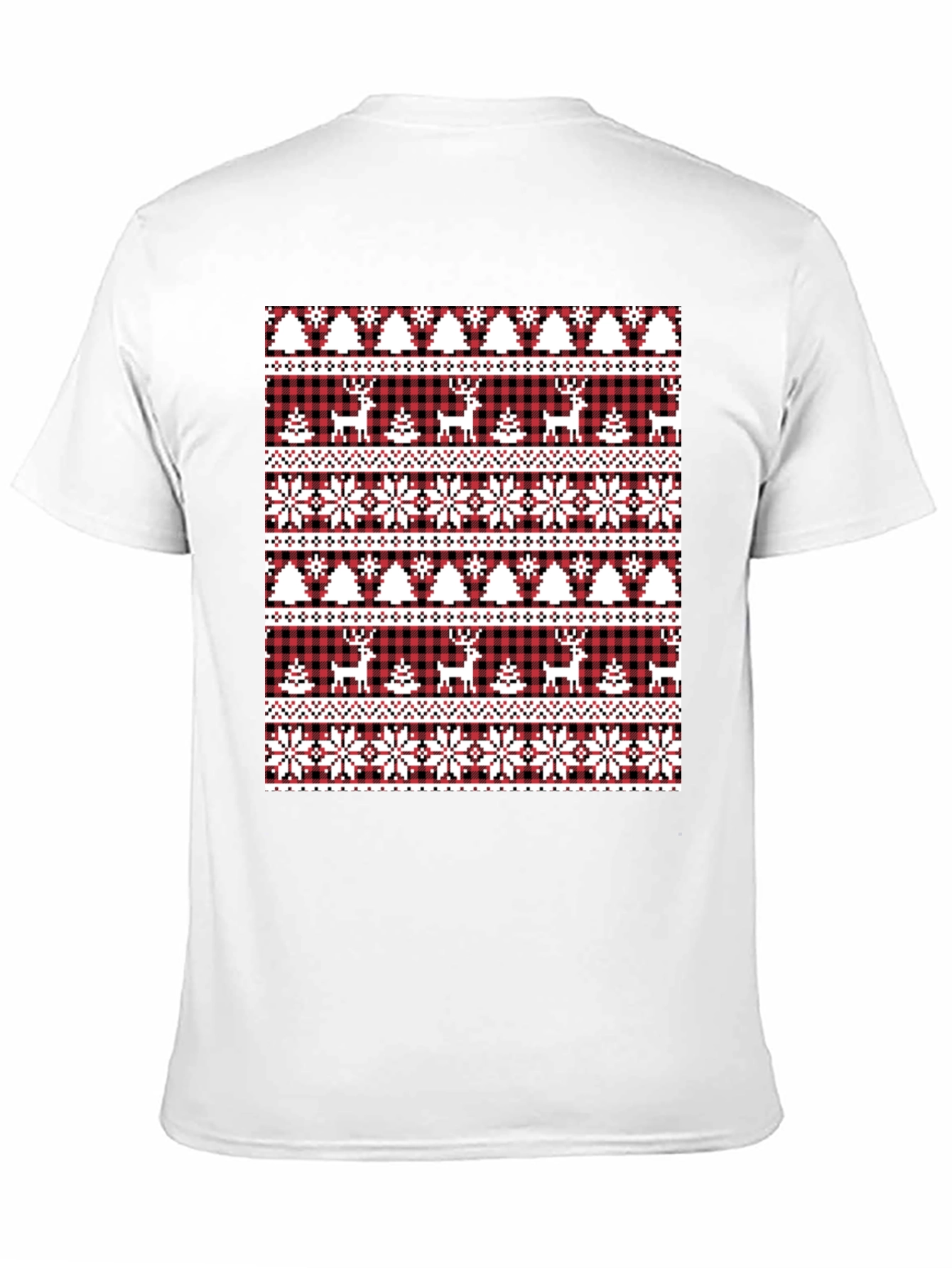 Festive Christmas Deer & Tree T-Shirt