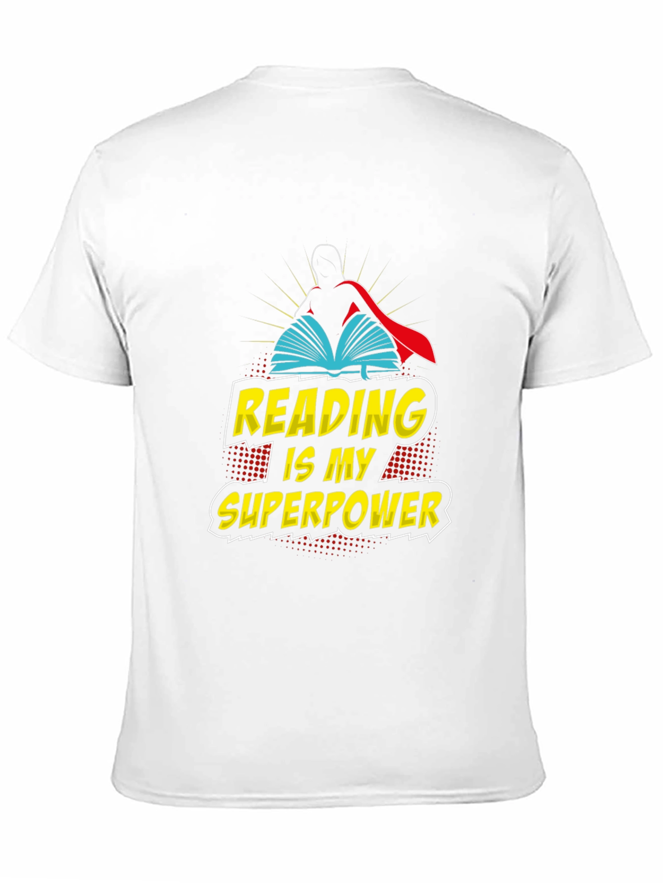 Reading is My Superpower Graphic T-Shirt