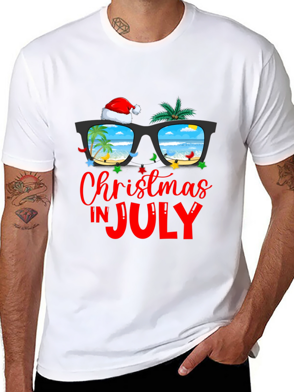 Christmas in July Graphic T-Shirt
