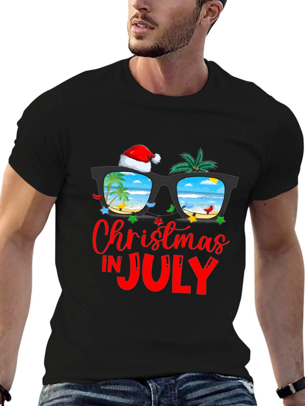 Christmas in July Graphic T-Shirt