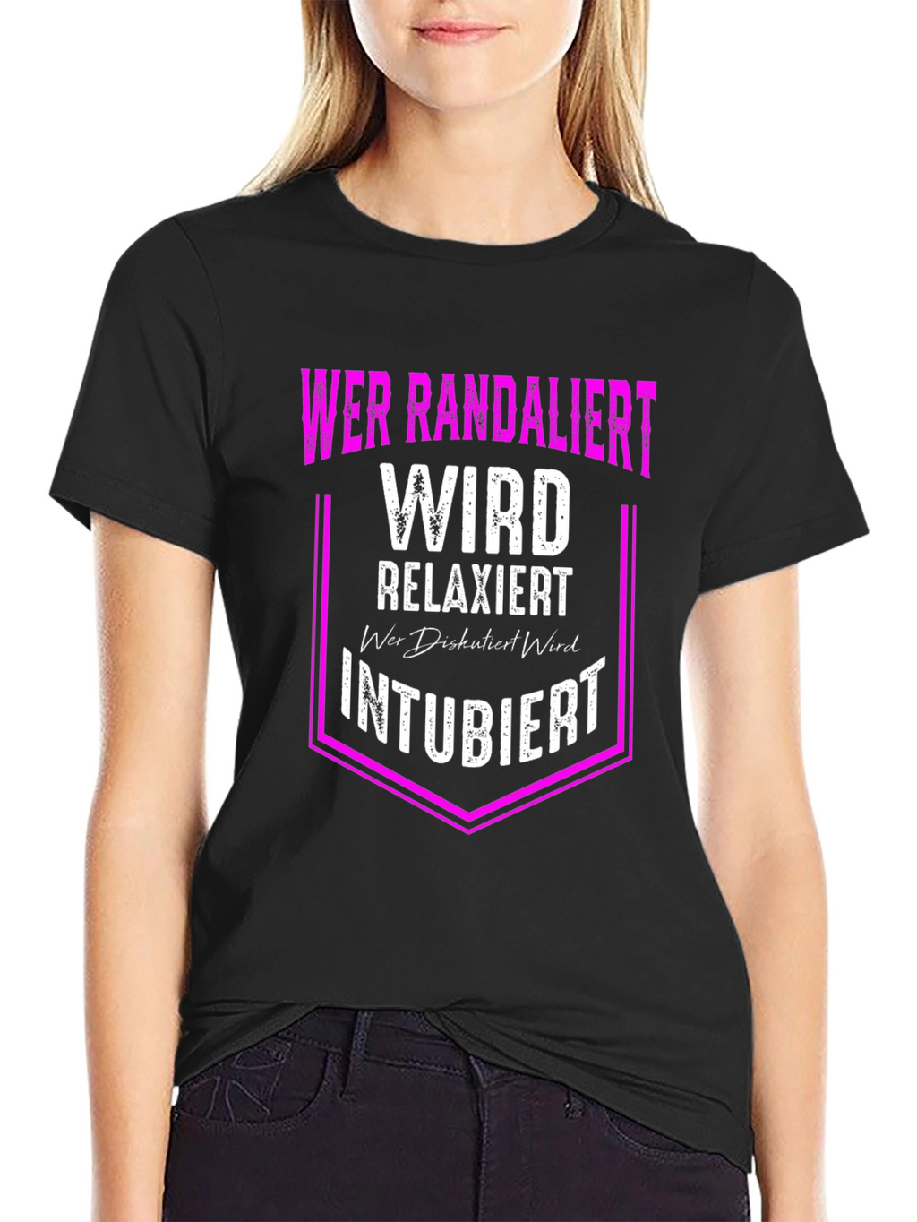 Wer Randaliert Funny T-Shirt