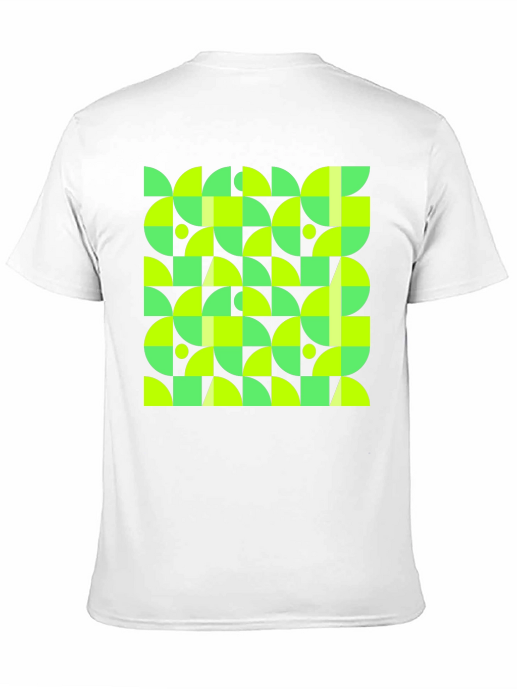 Geometric Pattern Black T-Shirt