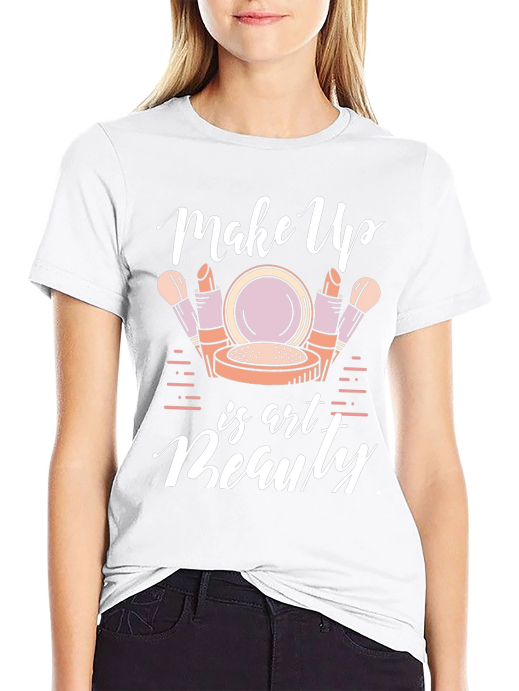 Make Up is Art Beauty Graphic T-Shirt