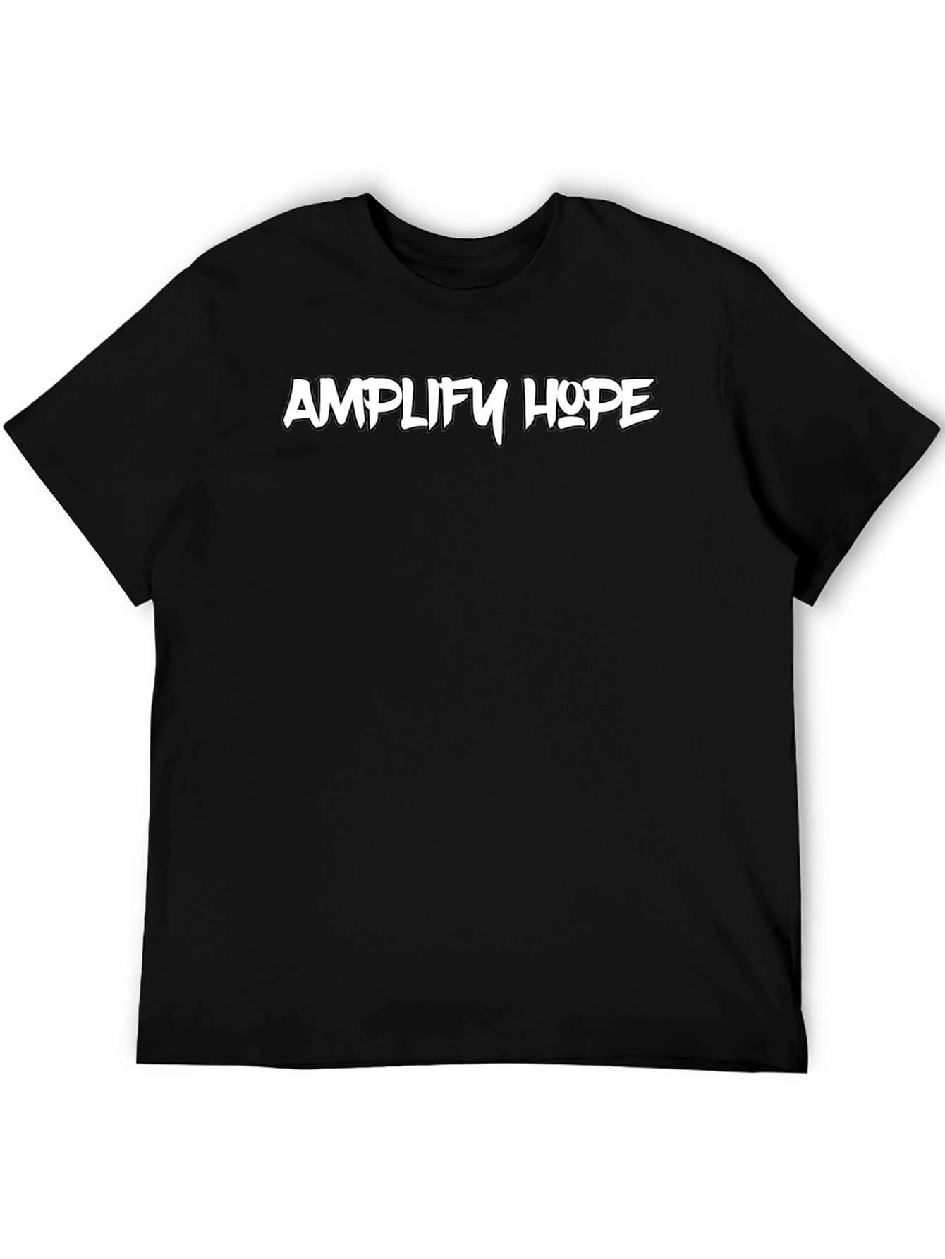 Amplify Hope Black Graphic Tee
