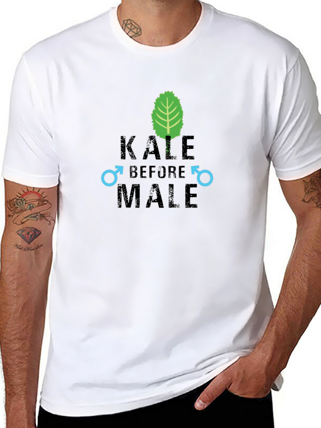 Kale Before Male Graphic Tee