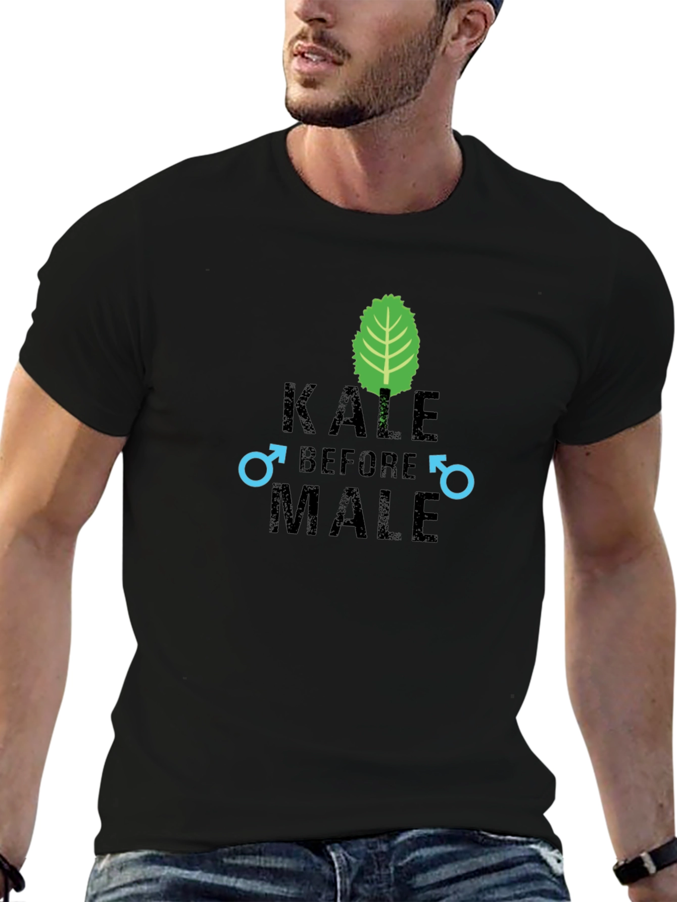 Kale Before Male Graphic Tee