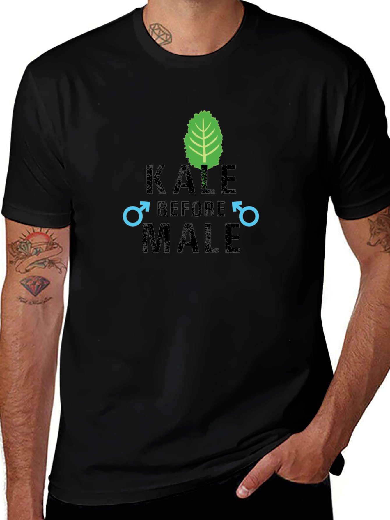 Kale Before Male Graphic Tee