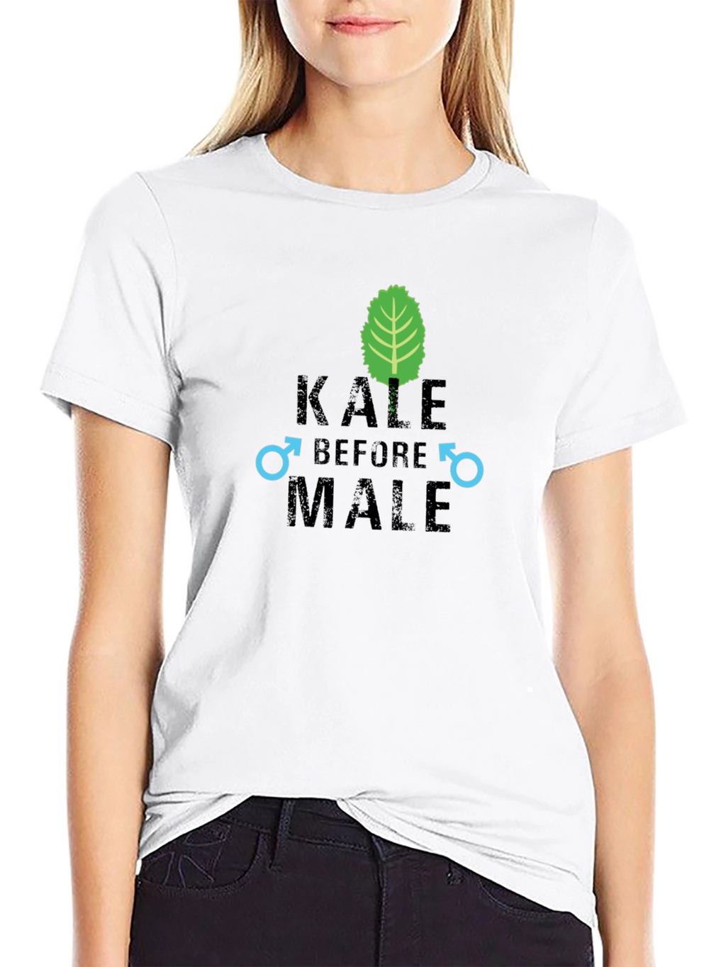 Kale Before Male Graphic Tee