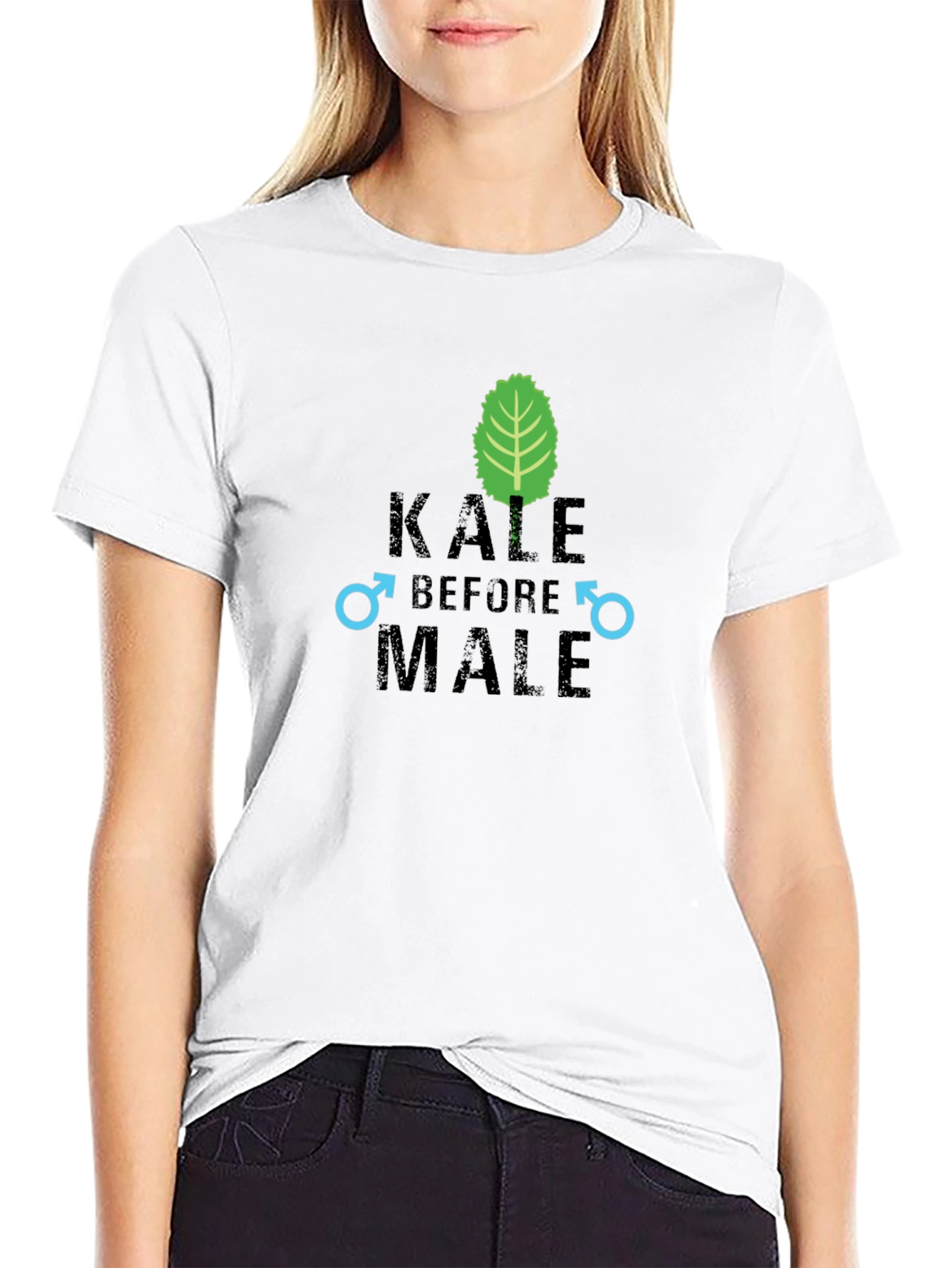 Kale Before Male Graphic Tee