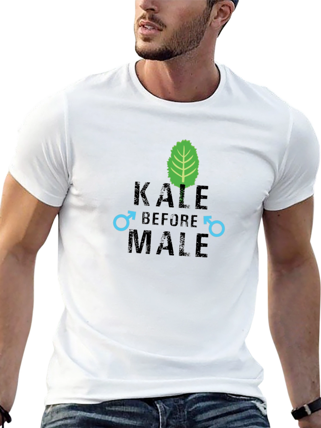 Kale Before Male Graphic Tee