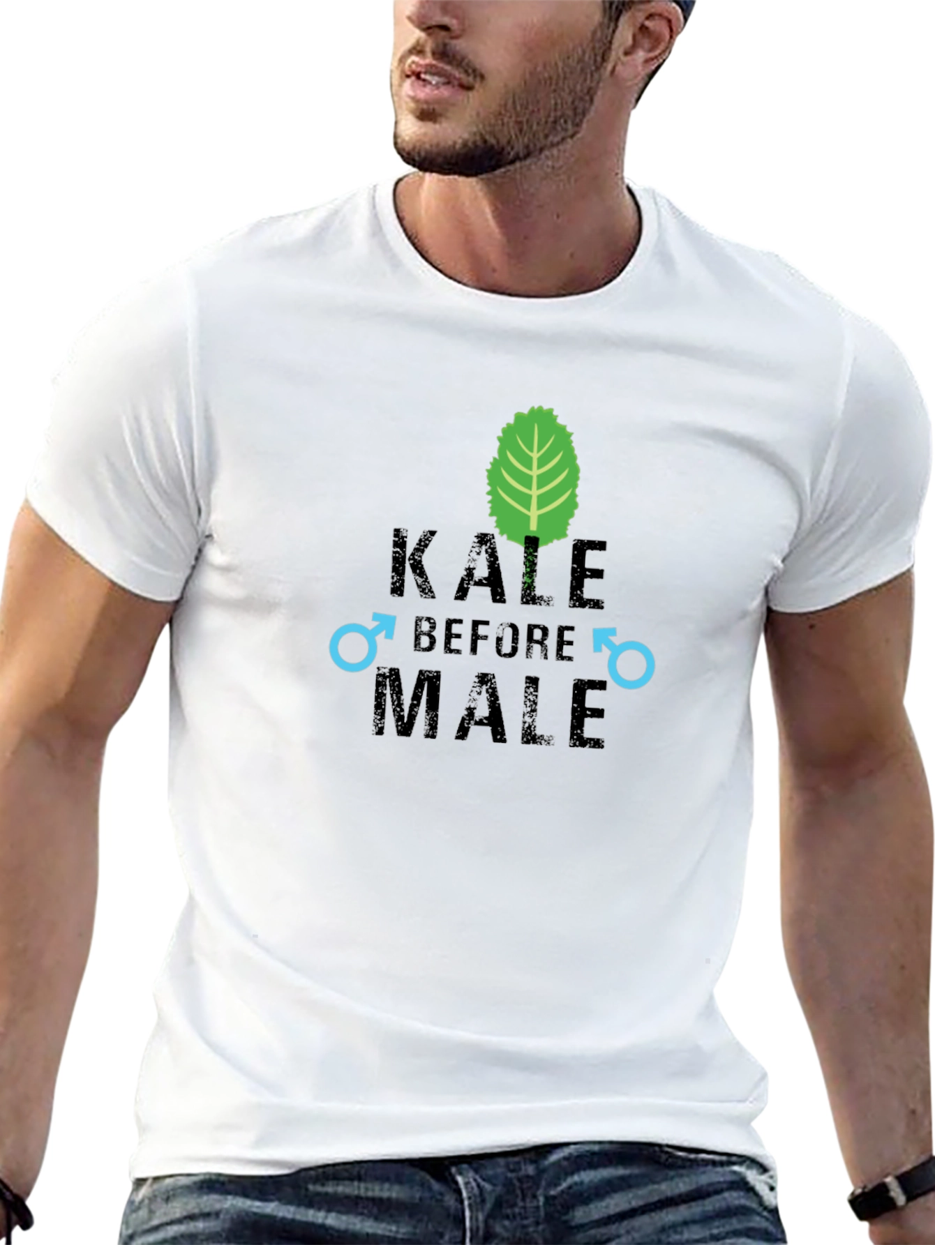 Kale Before Male Graphic Tee