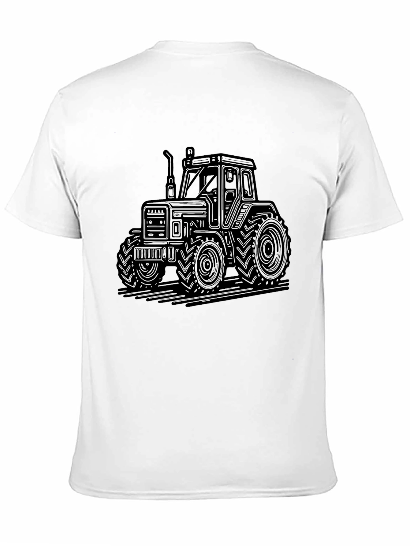 Black Tractor Graphic Tee - Farm Life Apparel