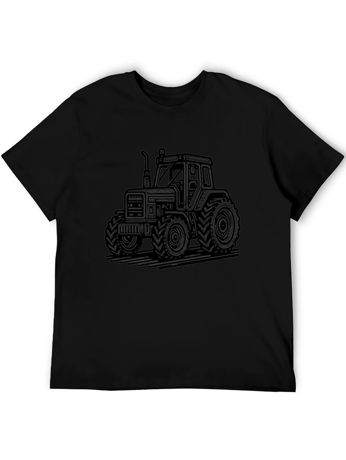 Black Tractor Graphic Tee - Farm Life Apparel