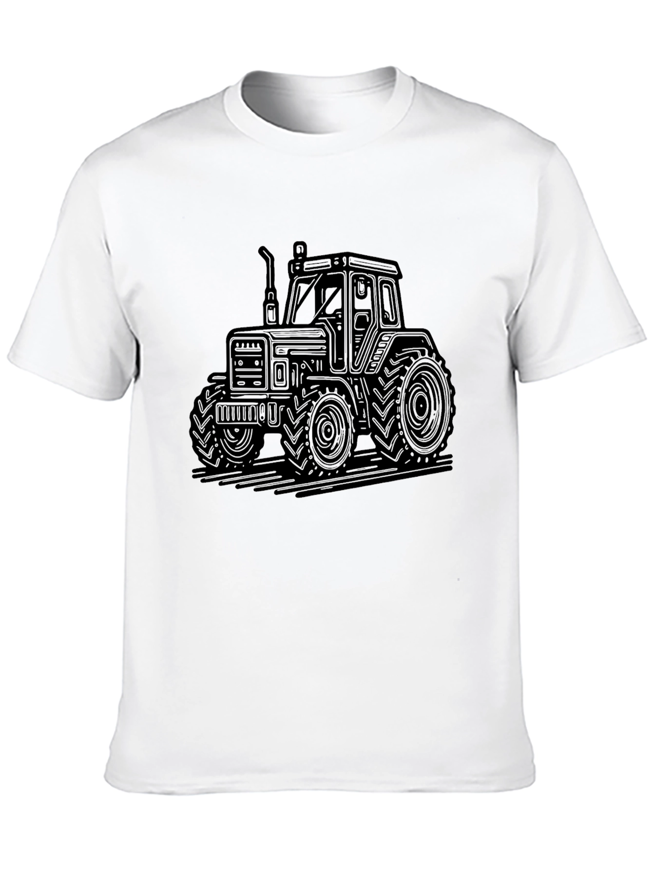 Black Tractor Graphic Tee - Farm Life Apparel