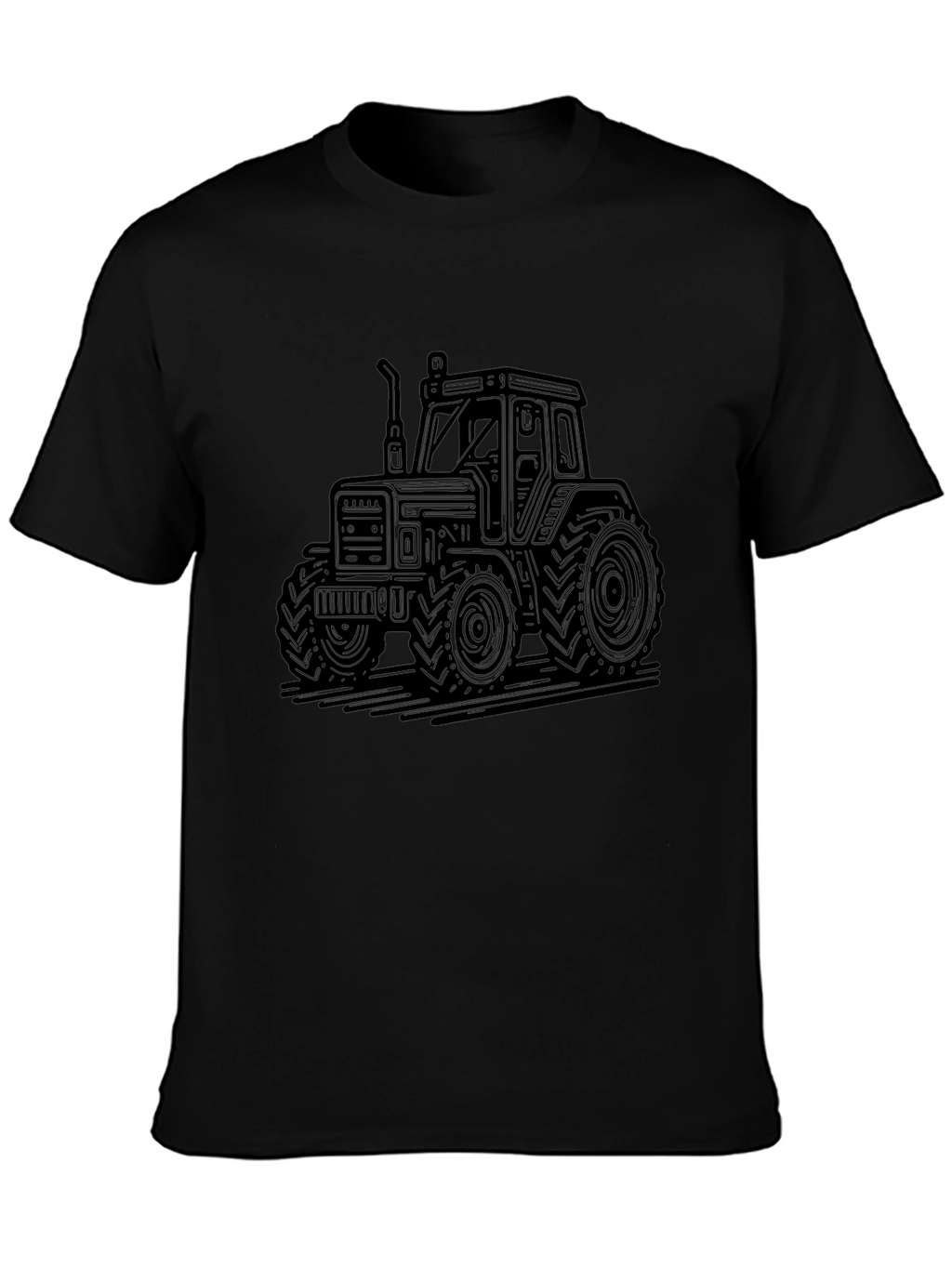 Black Tractor Graphic Tee - Farm Life Apparel