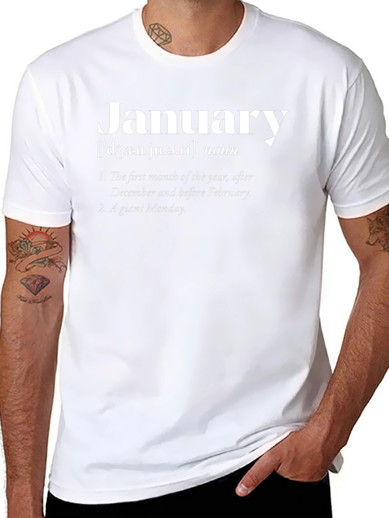 January Definition Graphic T-Shirt