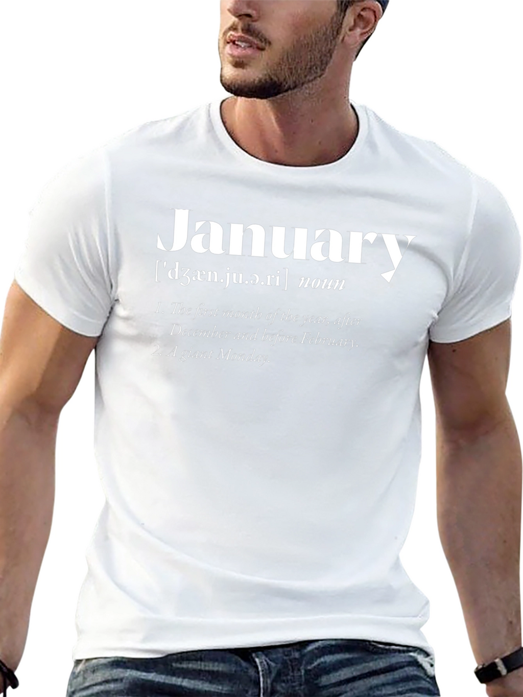 January Definition Graphic T-Shirt