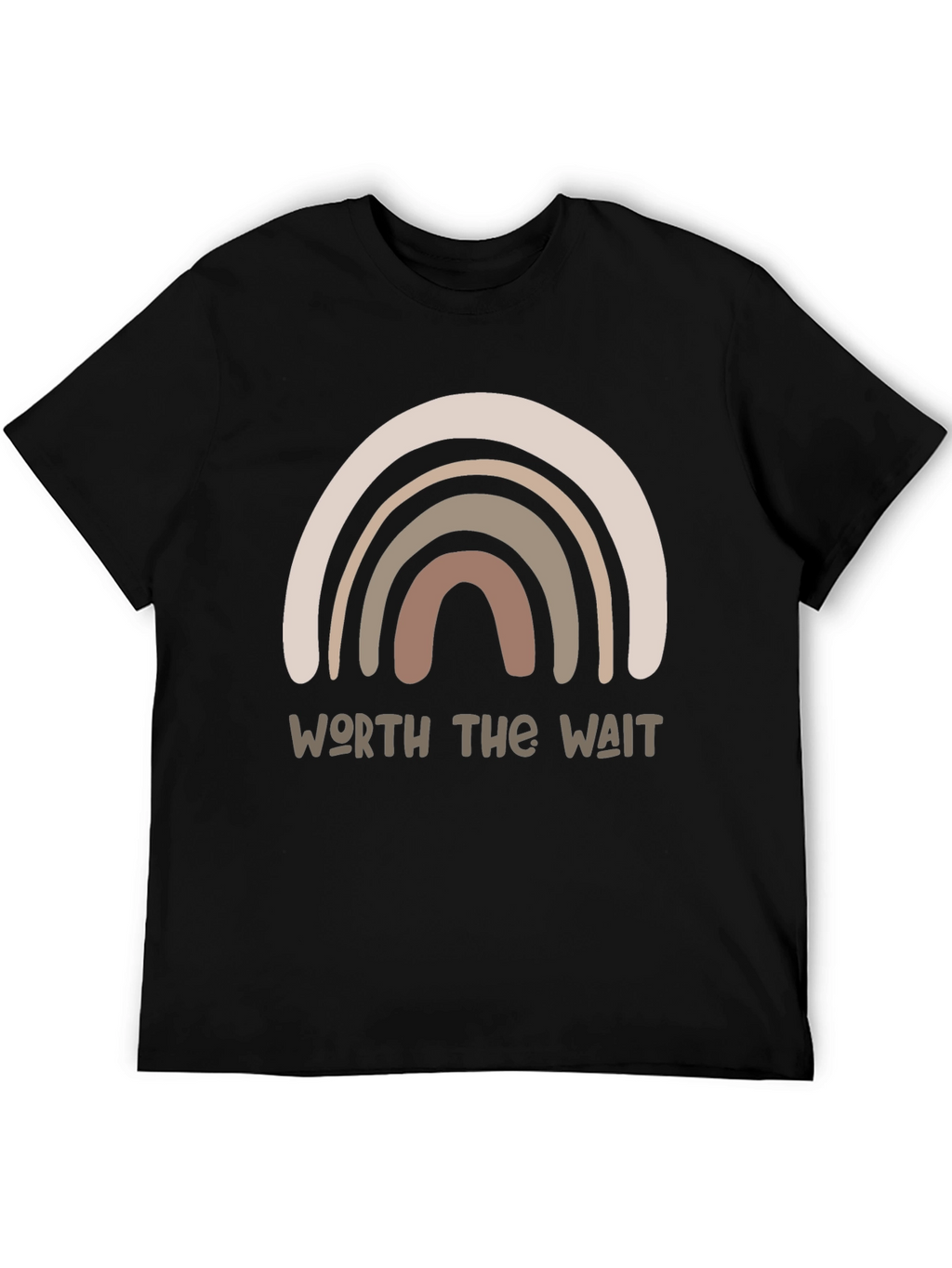 Worth the Wait Rainbow Graphic Tee - Unisex