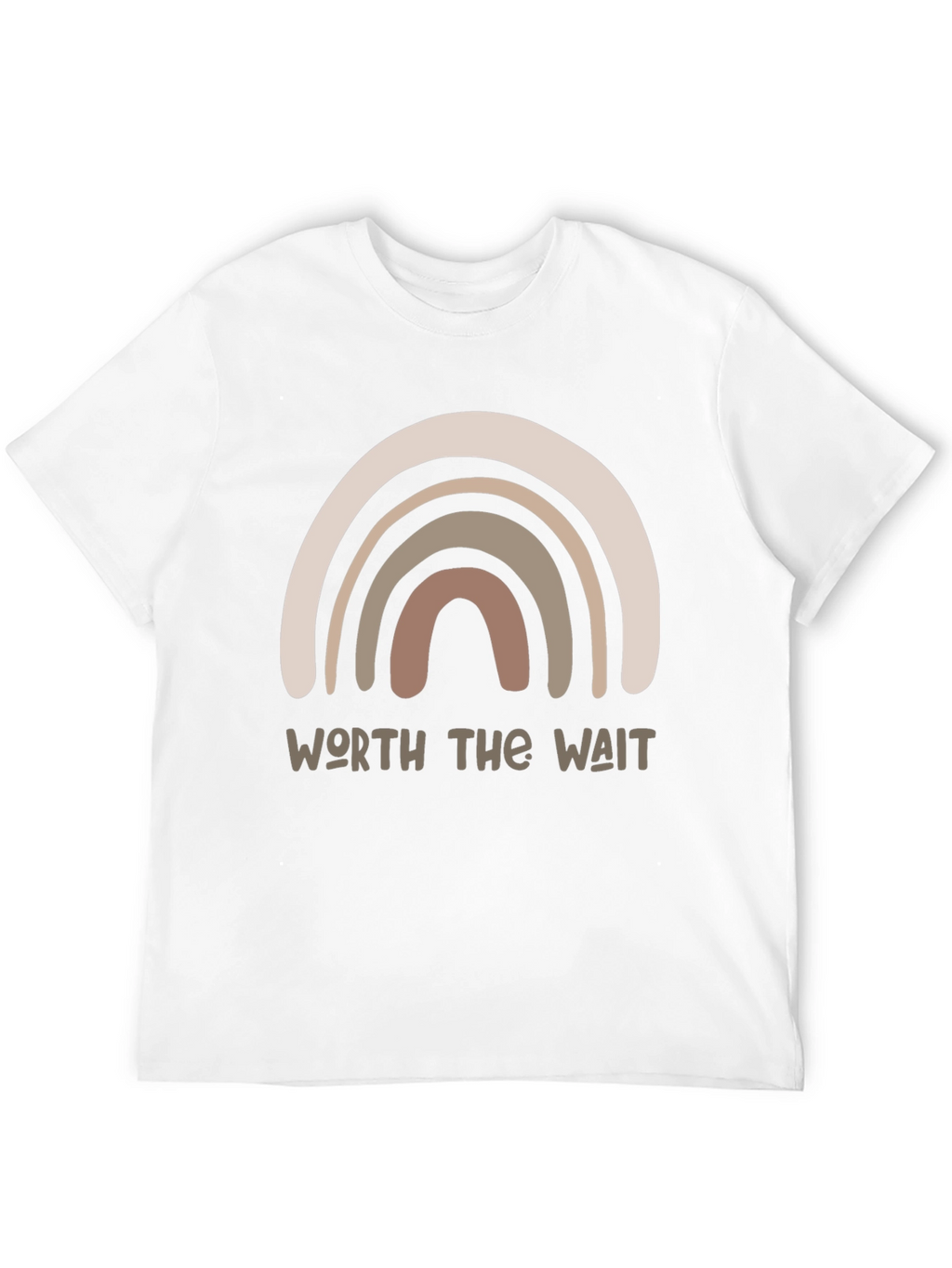 Worth the Wait Rainbow Graphic Tee - Unisex