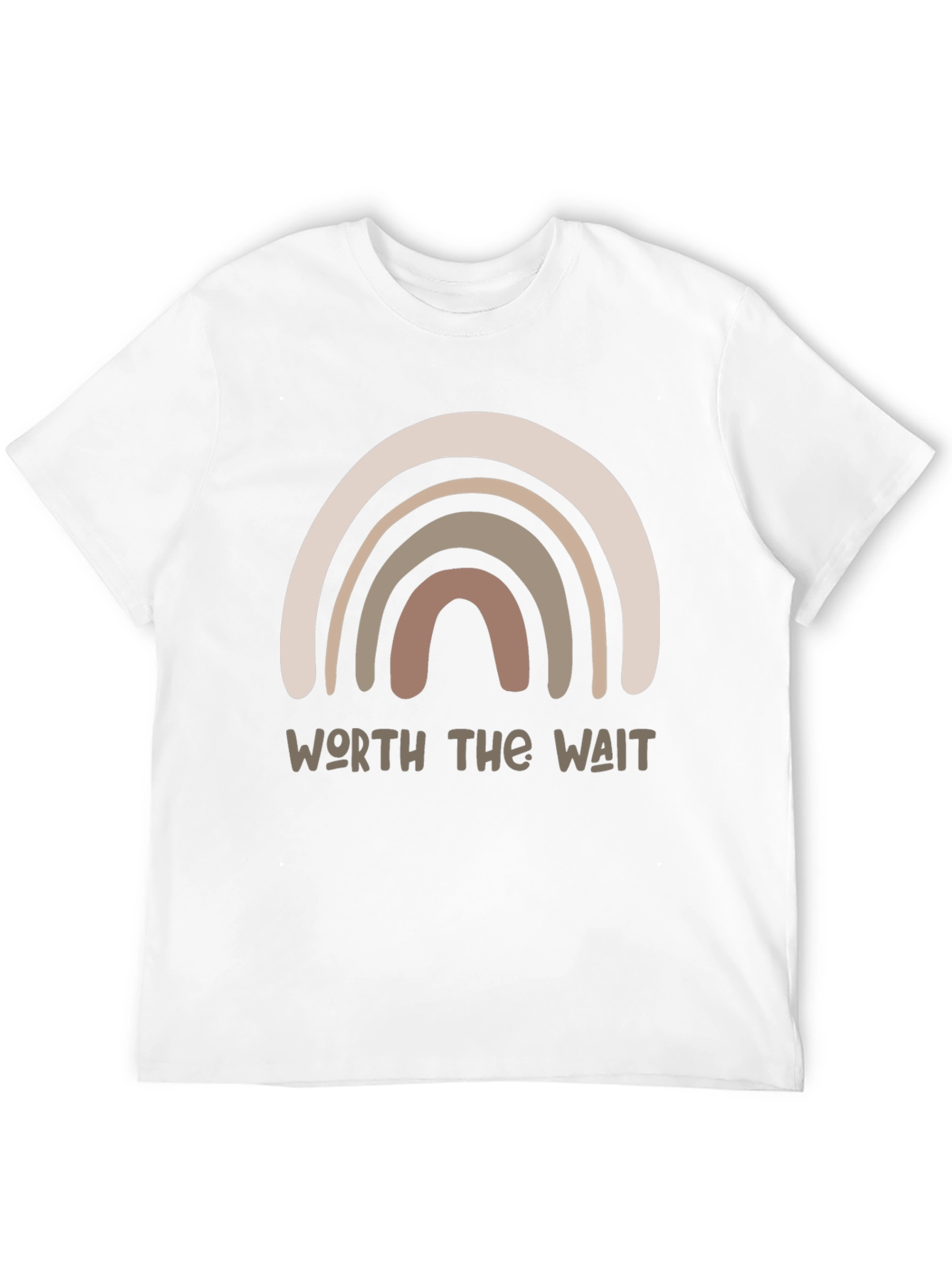 Worth the Wait Rainbow Graphic Tee - Unisex