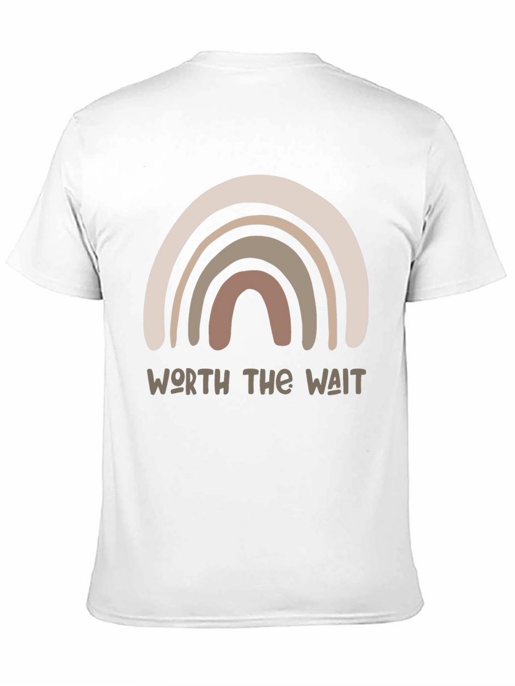 Worth the Wait Rainbow Graphic Tee - Unisex