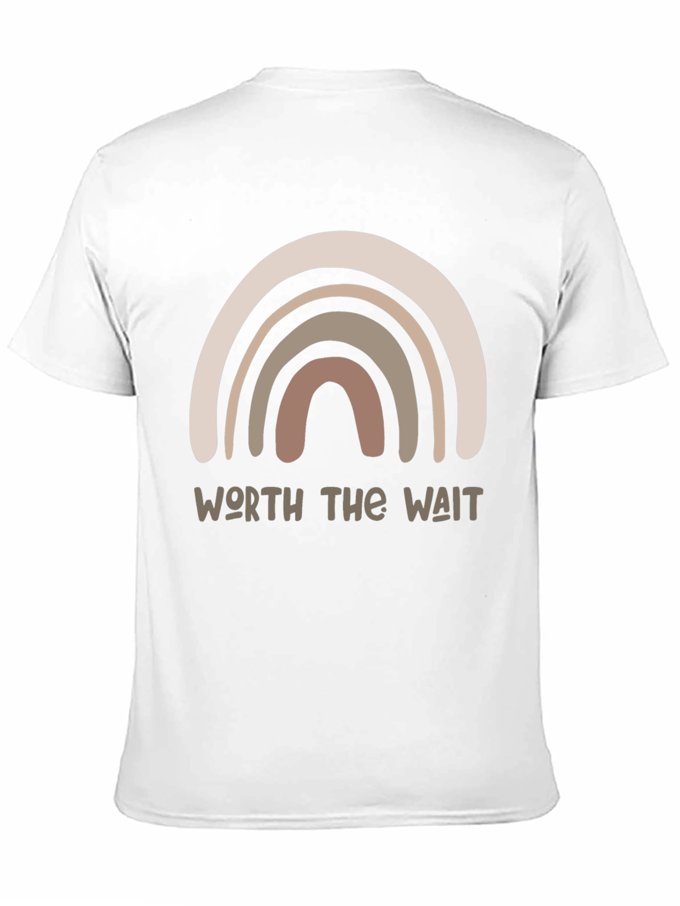 Worth the Wait Rainbow Graphic Tee - Unisex
