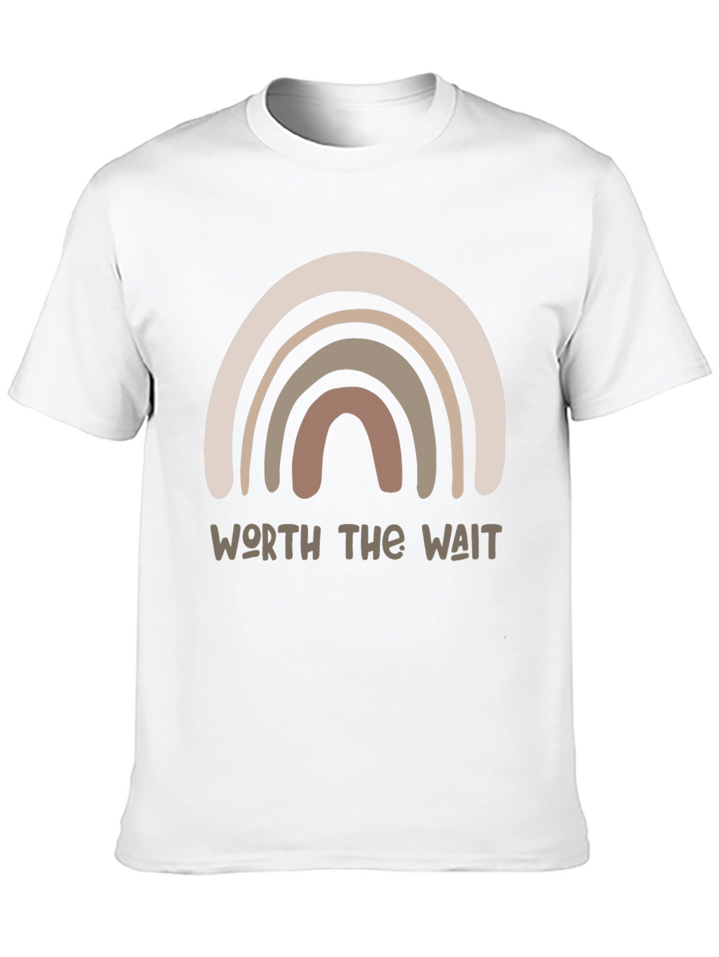 Worth the Wait Rainbow Graphic Tee - Unisex
