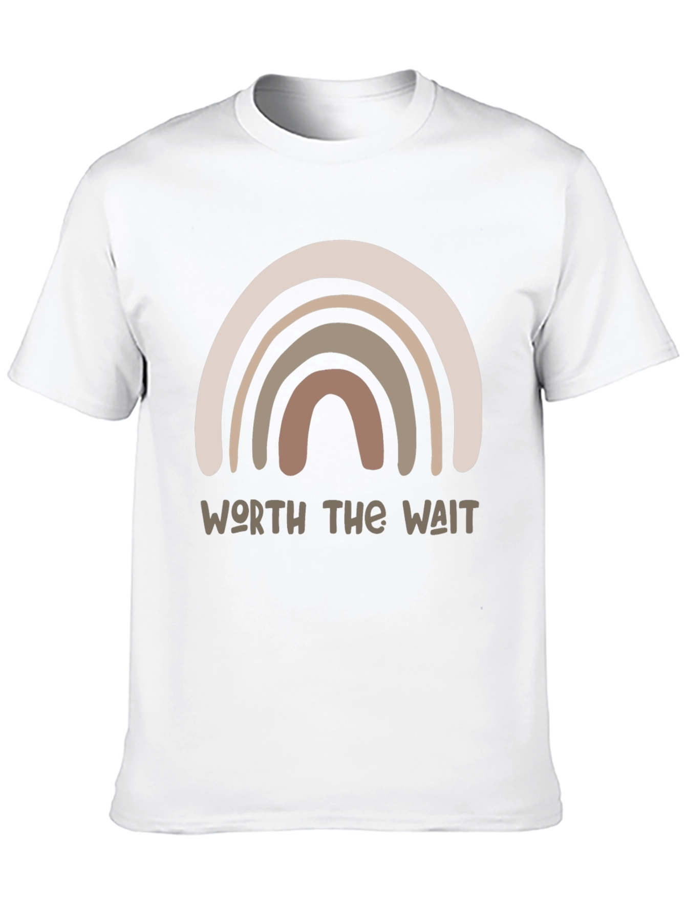 Worth the Wait Rainbow Graphic Tee - Unisex