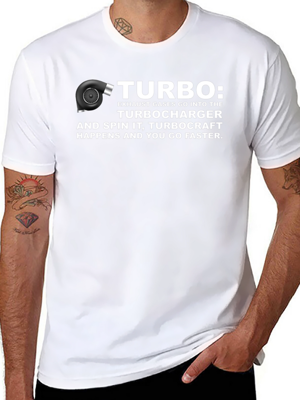 Turbocharger T-Shirt - Spin It & Go Faster!