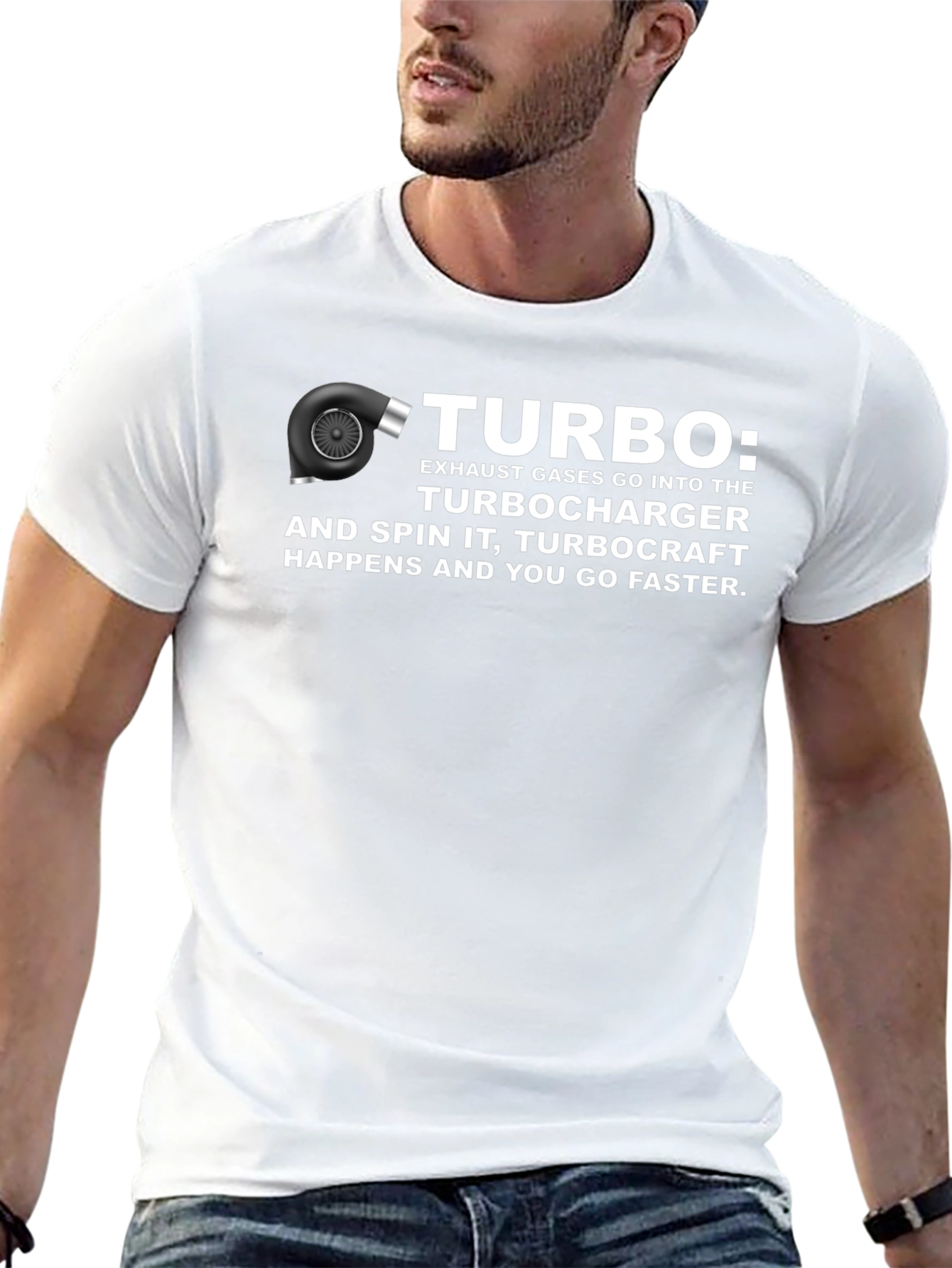 Turbocharger T-Shirt - Spin It & Go Faster!