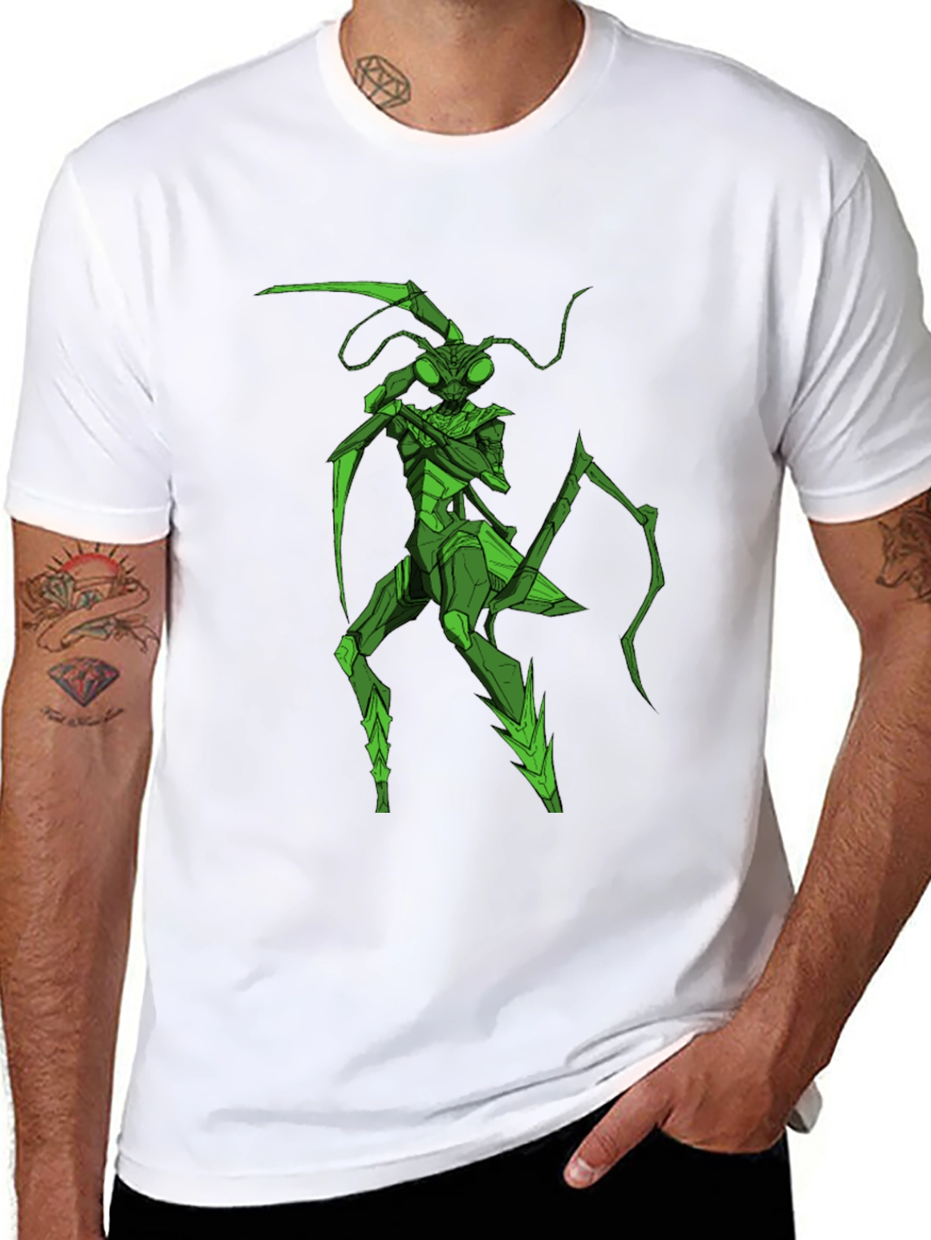 Mantis Warrior Graphic Tee