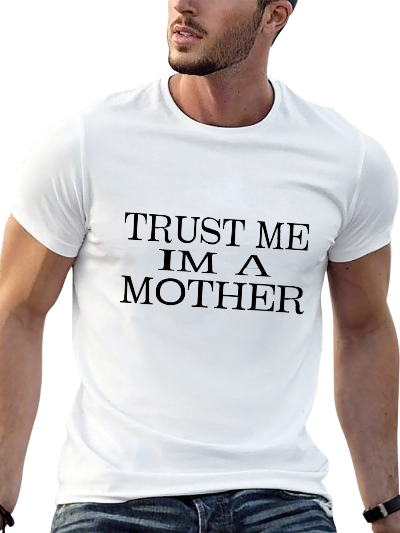 Trust Me Im A Mother Black T-Shirt