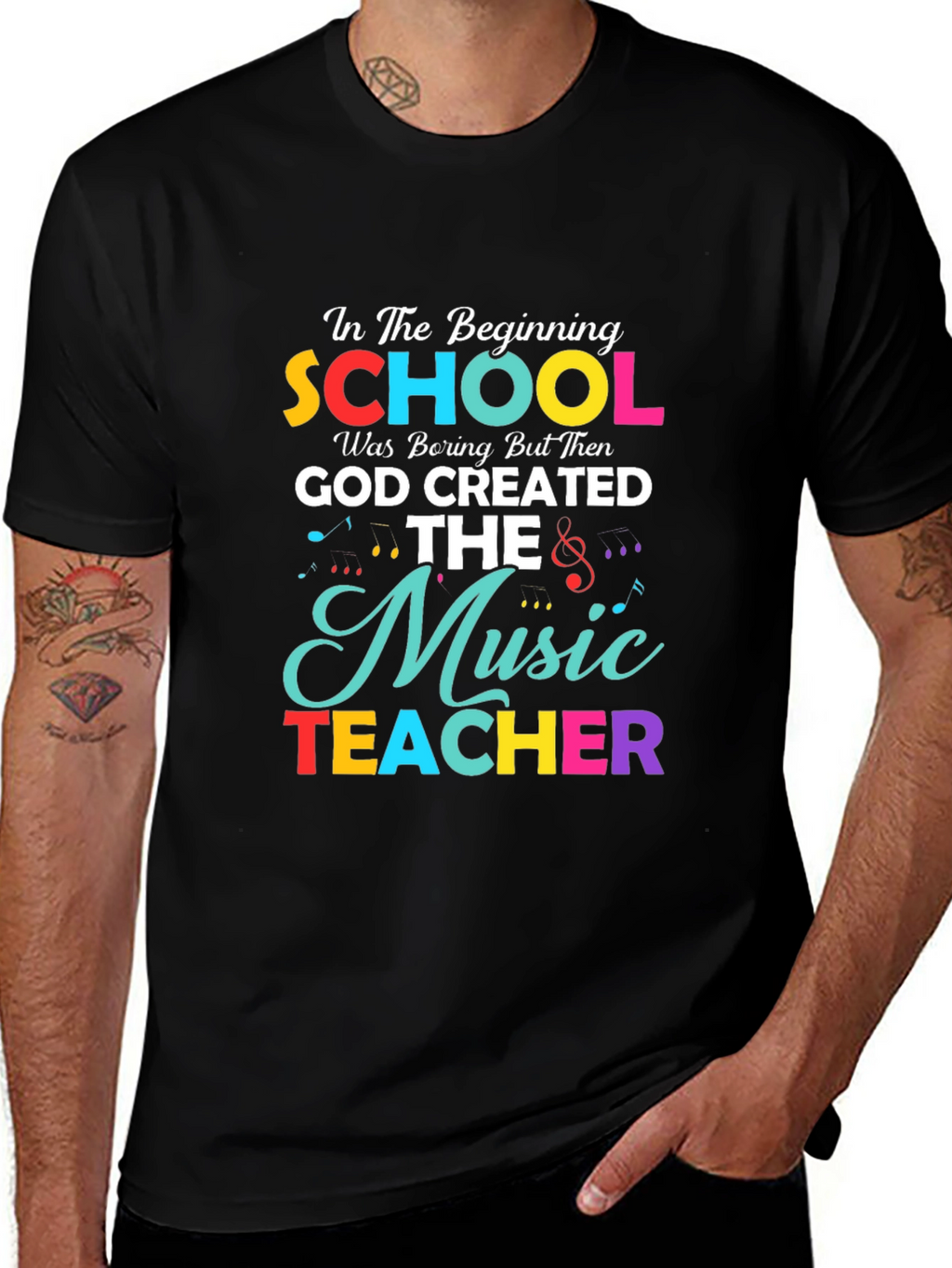 Music Teacher T-Shirt - School Inspiration