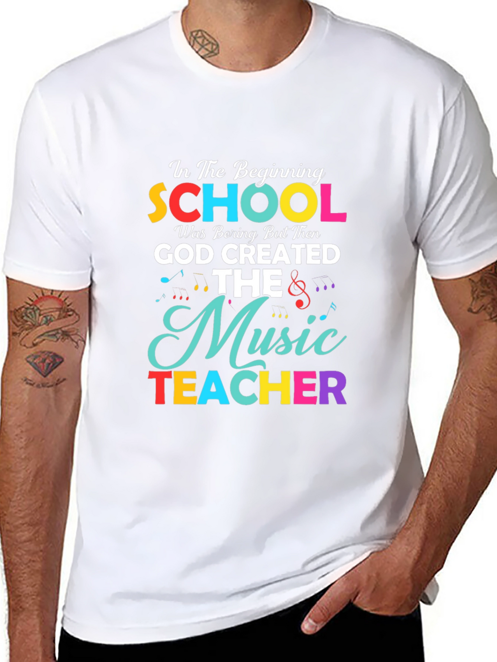 Music Teacher T-Shirt - School Inspiration