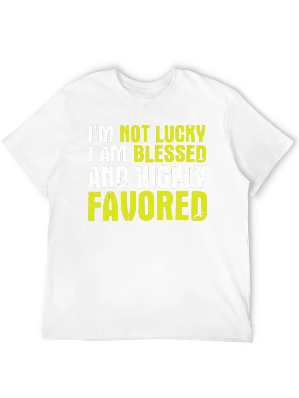 Blessed & Favored Graphic T-Shirt - Black