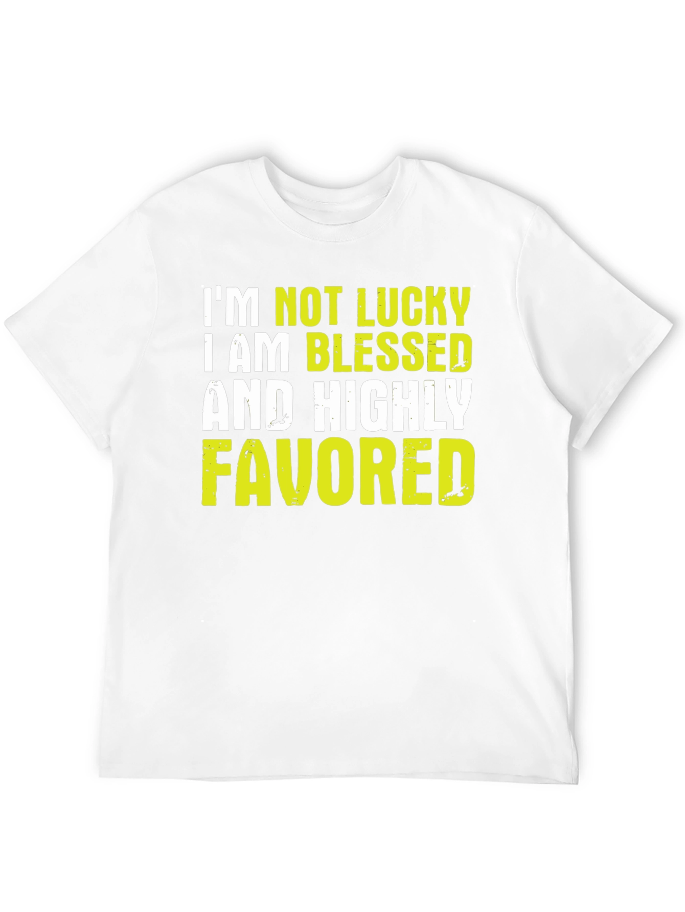Blessed & Favored Graphic T-Shirt - Black