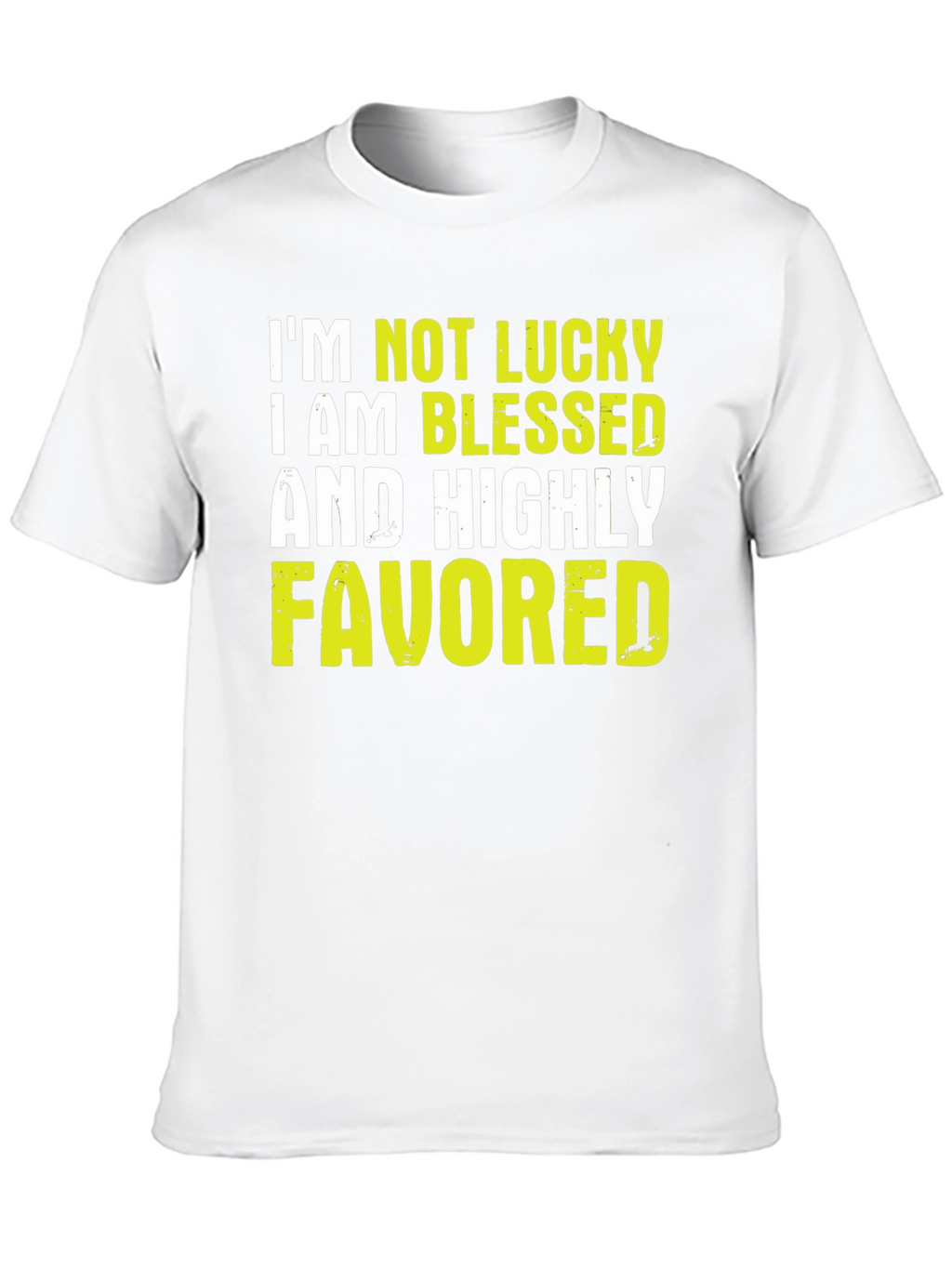 Blessed & Favored Graphic T-Shirt - Black