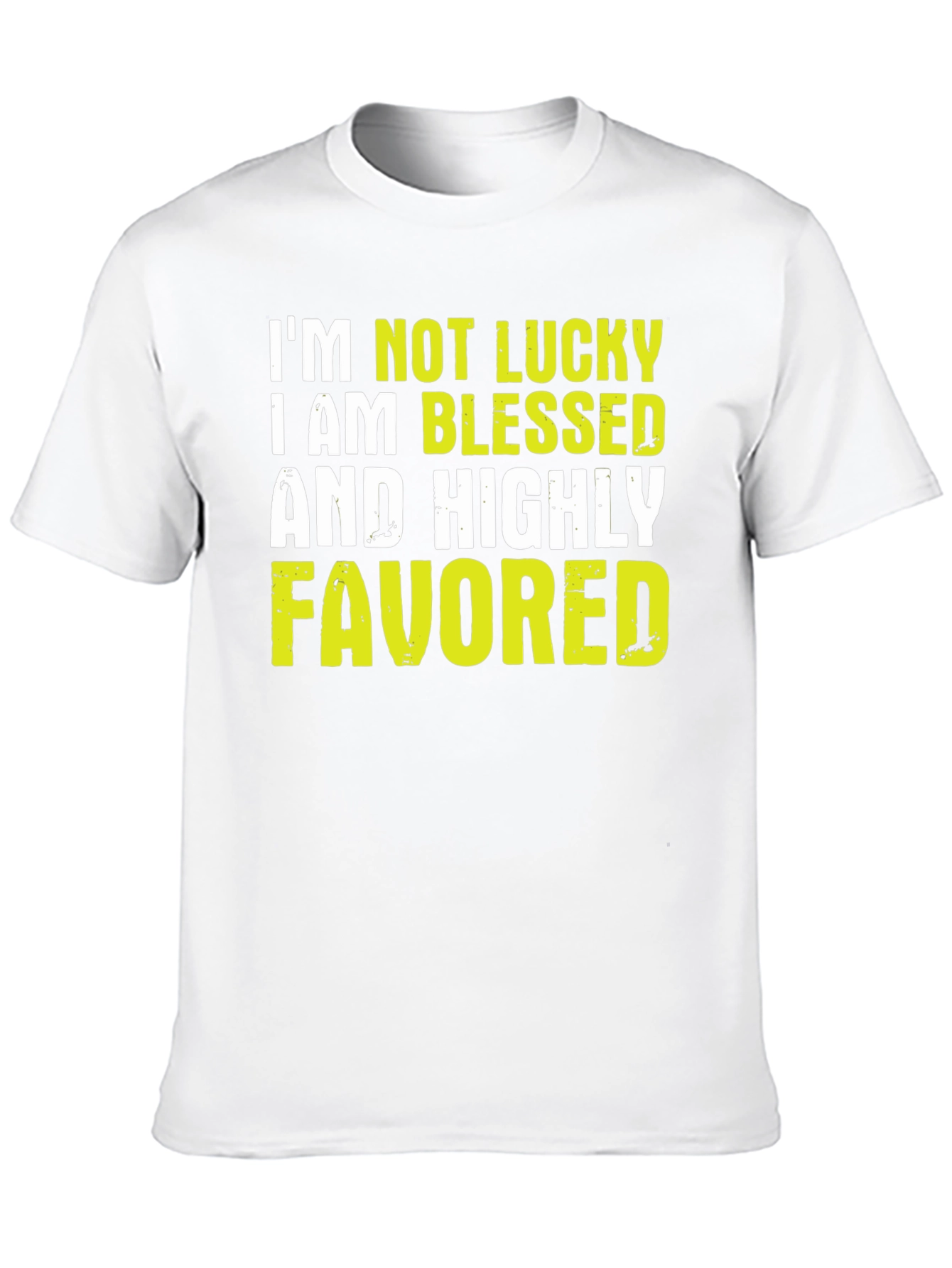 Blessed & Favored Graphic T-Shirt - Black