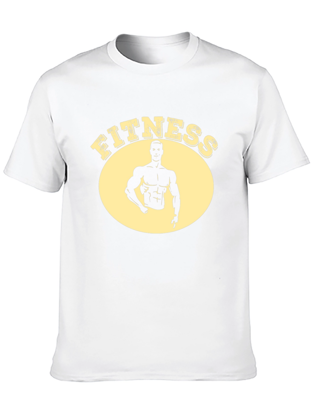 Fitness Graphic Black T-Shirt